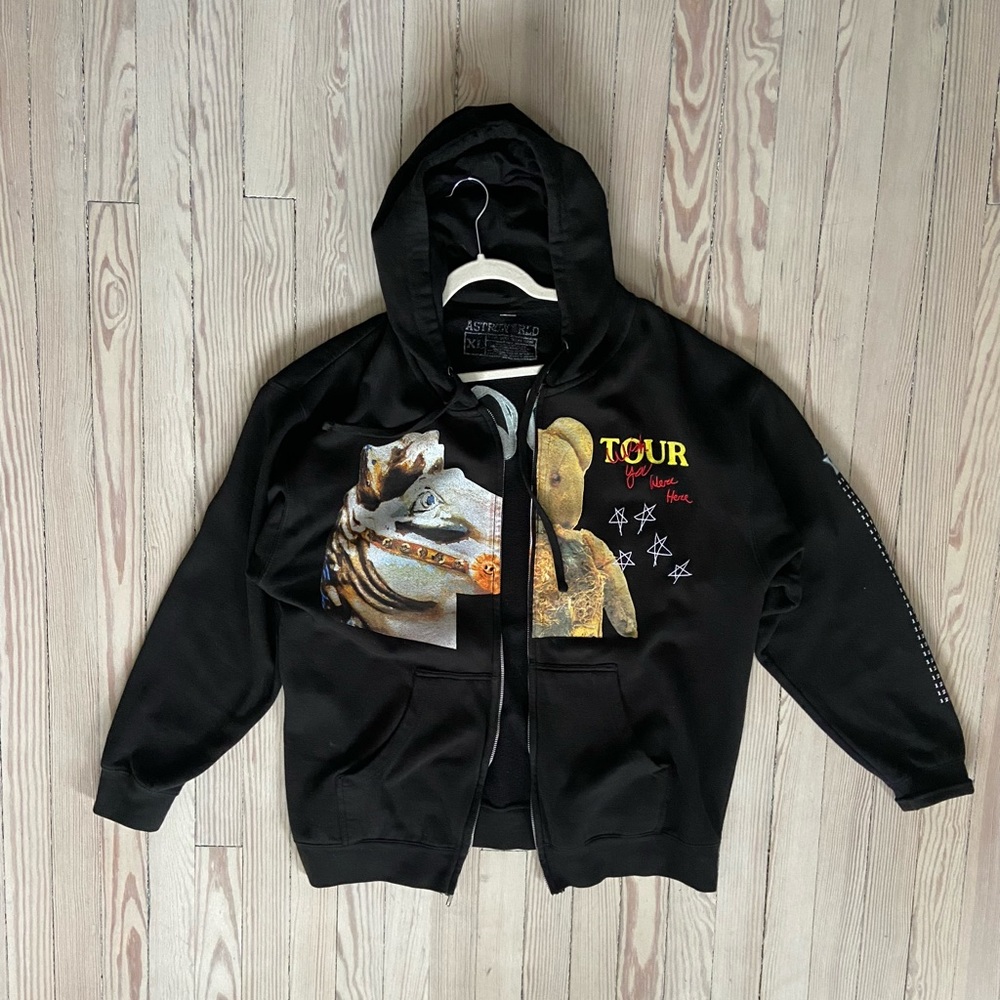 ASTROWORLD TOUR ZIP UP HOODIE